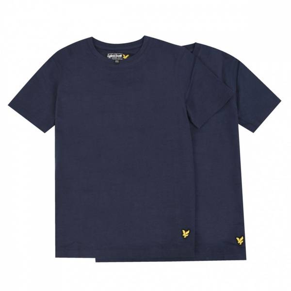 Lyle & Scott 2pk lounge t-shirt navy blazer