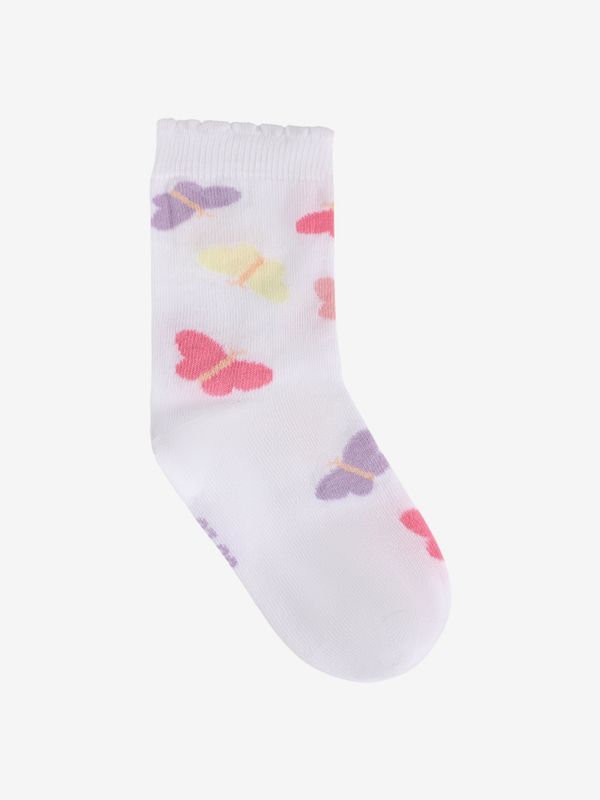 Minymo 3pk socks raindrops of roses