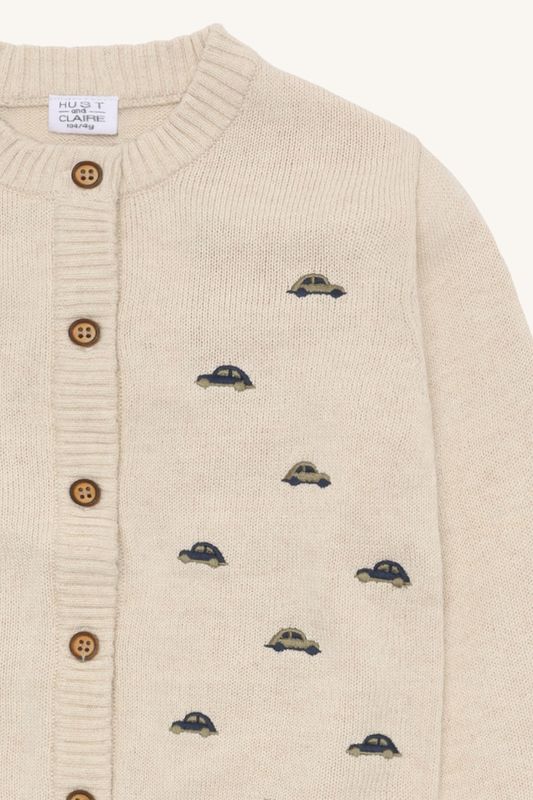 Hust & Claire Charli cardigan sand