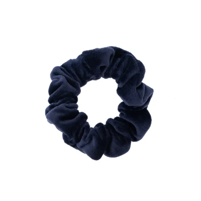 Hovedbilde Dark velvet hair tie navy ...