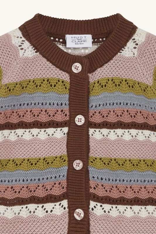 Hust & Claire Carren cardigan dusty rose