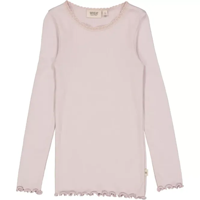 Hovedbilde Wheat rib tee lace LS soft ...