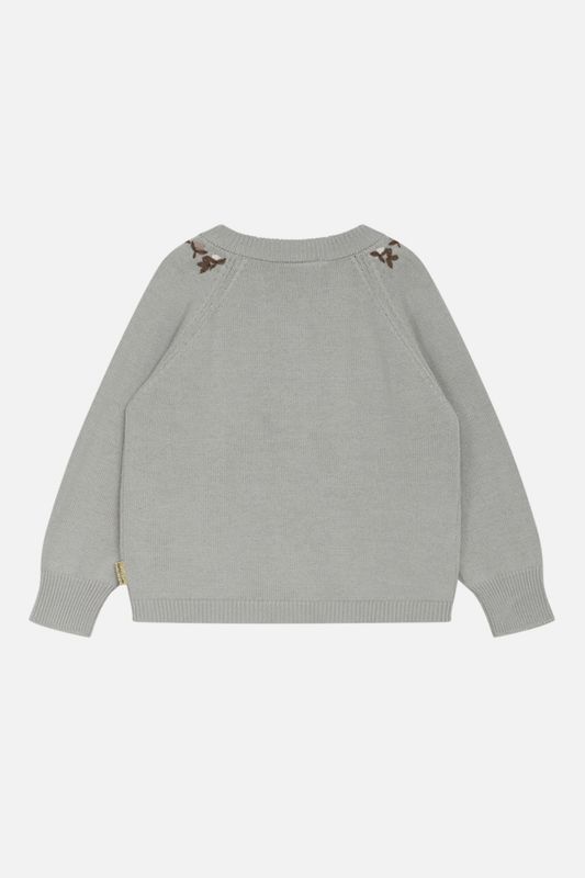Hust & Claire Carlota cardigan iced aqua