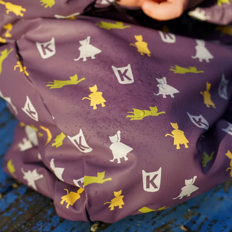 Kattnakken Hagl helårsregndress viola