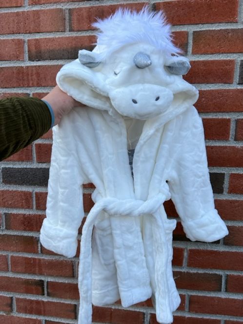 Hovedbilde Salto unicorn morgenkåpe hvit