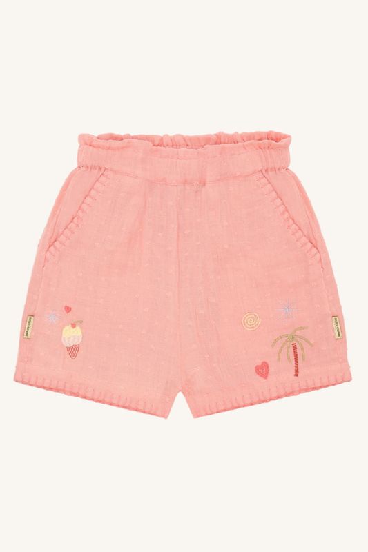 Hust & Claire Helena dobby shorts shell