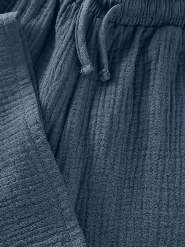 Huttelihut shorts muslin bering sea SS26