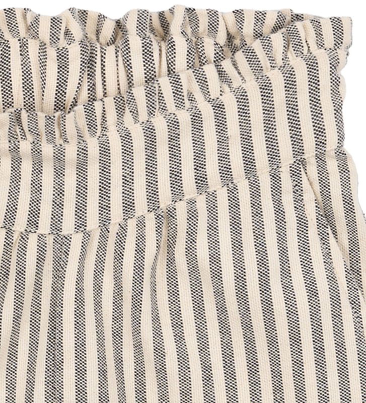 The New Paige shorts navy blazer stripe