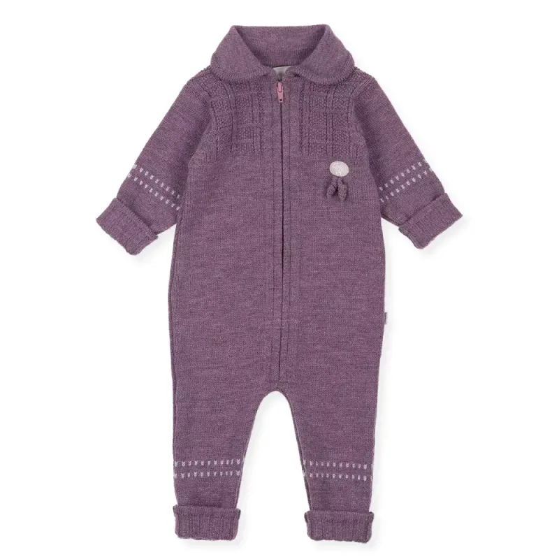 Lillelam sparkedress classic plomme