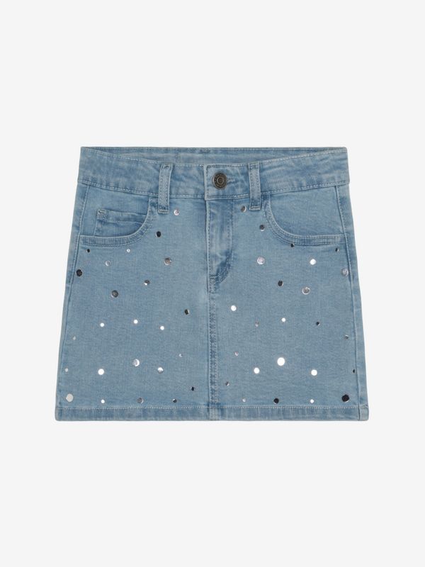 Minymo skirt faded denim