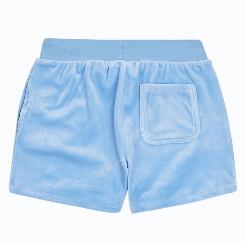 Juicy Couture velour shorts della robbia blue
