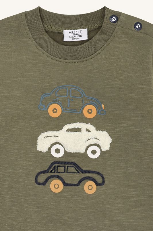 Hust & Claire Sofus genser loop cars turtle