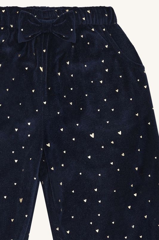 Hust & Claire Teresa gold bukse more navy
