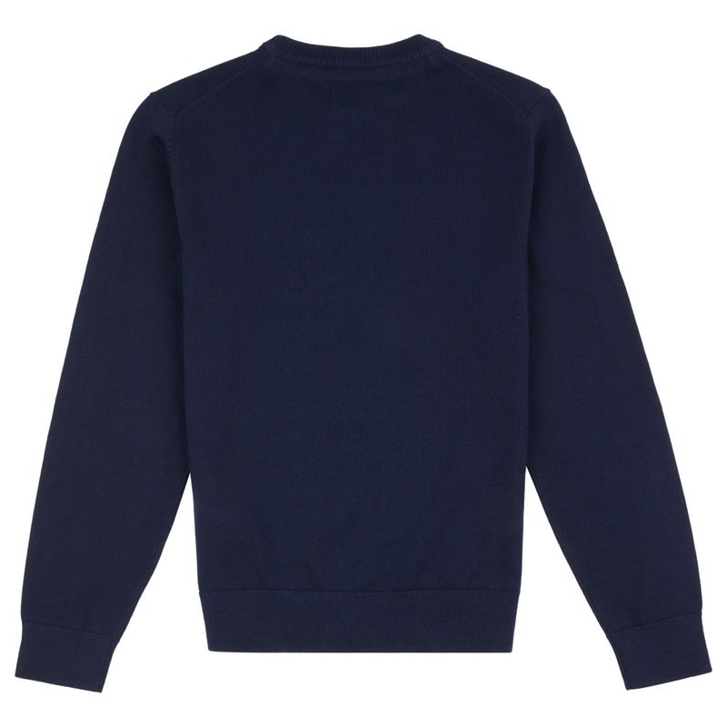 Lyle & Scott crew neck cotton genser navy blazer