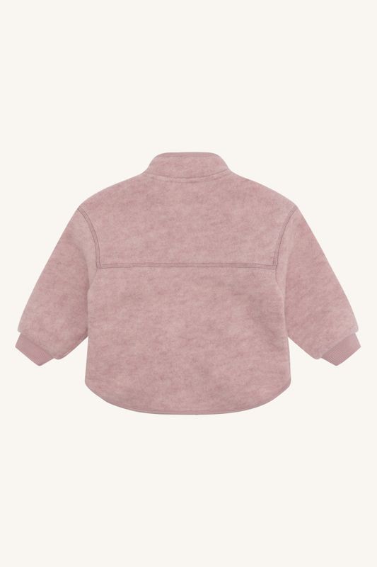 Hust & Claire Emi zip jacket woolfleece heather