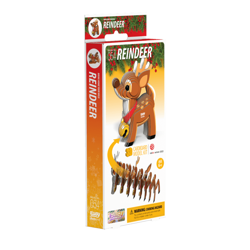 Eugy 3D byggesett reindeer
