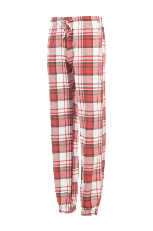 Salto comfy flanell pysjbukse rødrutete