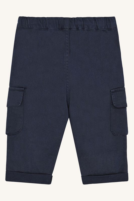 Hust & Claire Tue pants peached canvas more navy