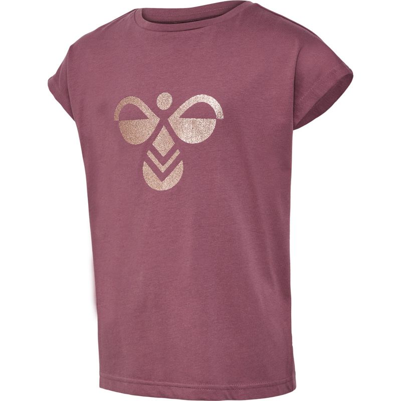 Hummel Diez t-shirt rose brown