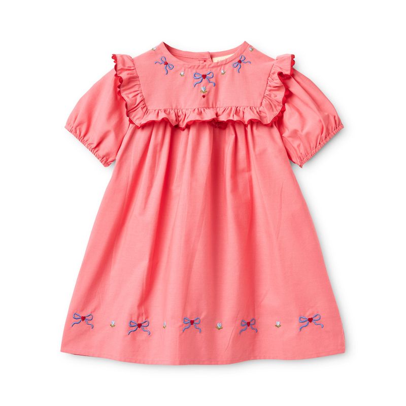 Floess Rosa dress dark rose