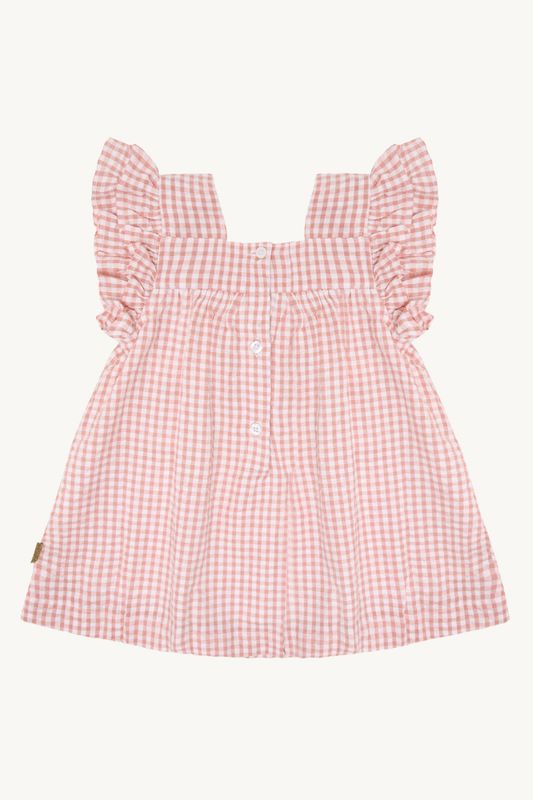Hust & Claire Katinka kjole check shell
