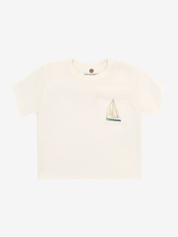 EnFant t-shirt egret