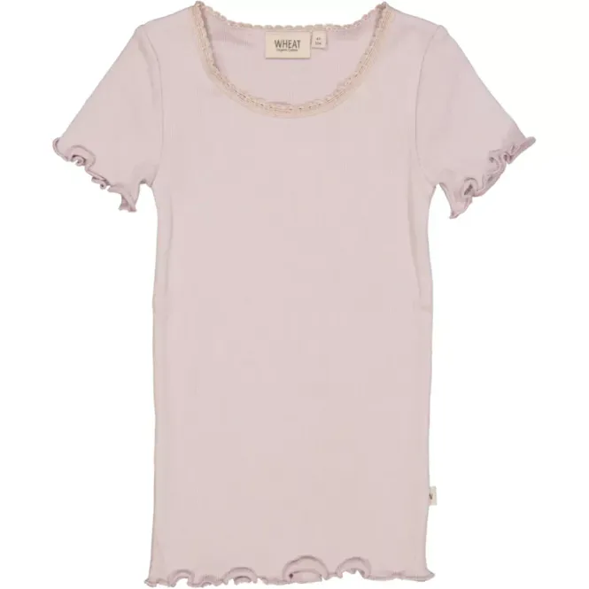 Hovedbilde Wheat rib t-shirt lace soft ...