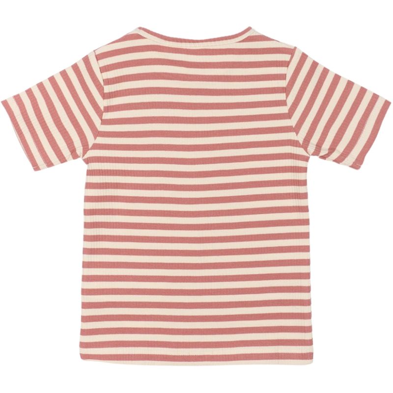 The New Fro Uni tee old rose striped