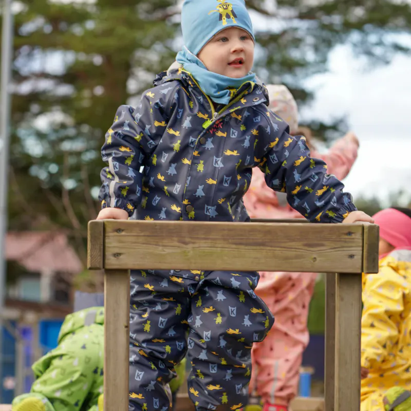 Kattnakken Hagl helårsregndress marine